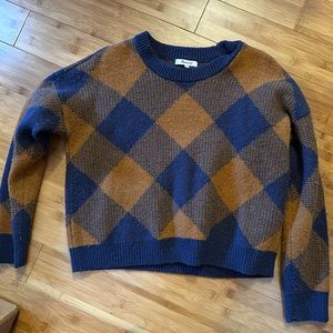 Madewell cropped sweater - M